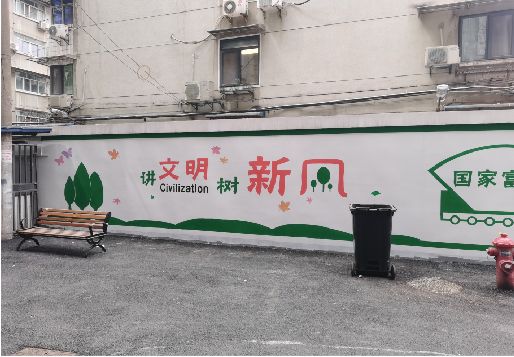 云和社区墙绘